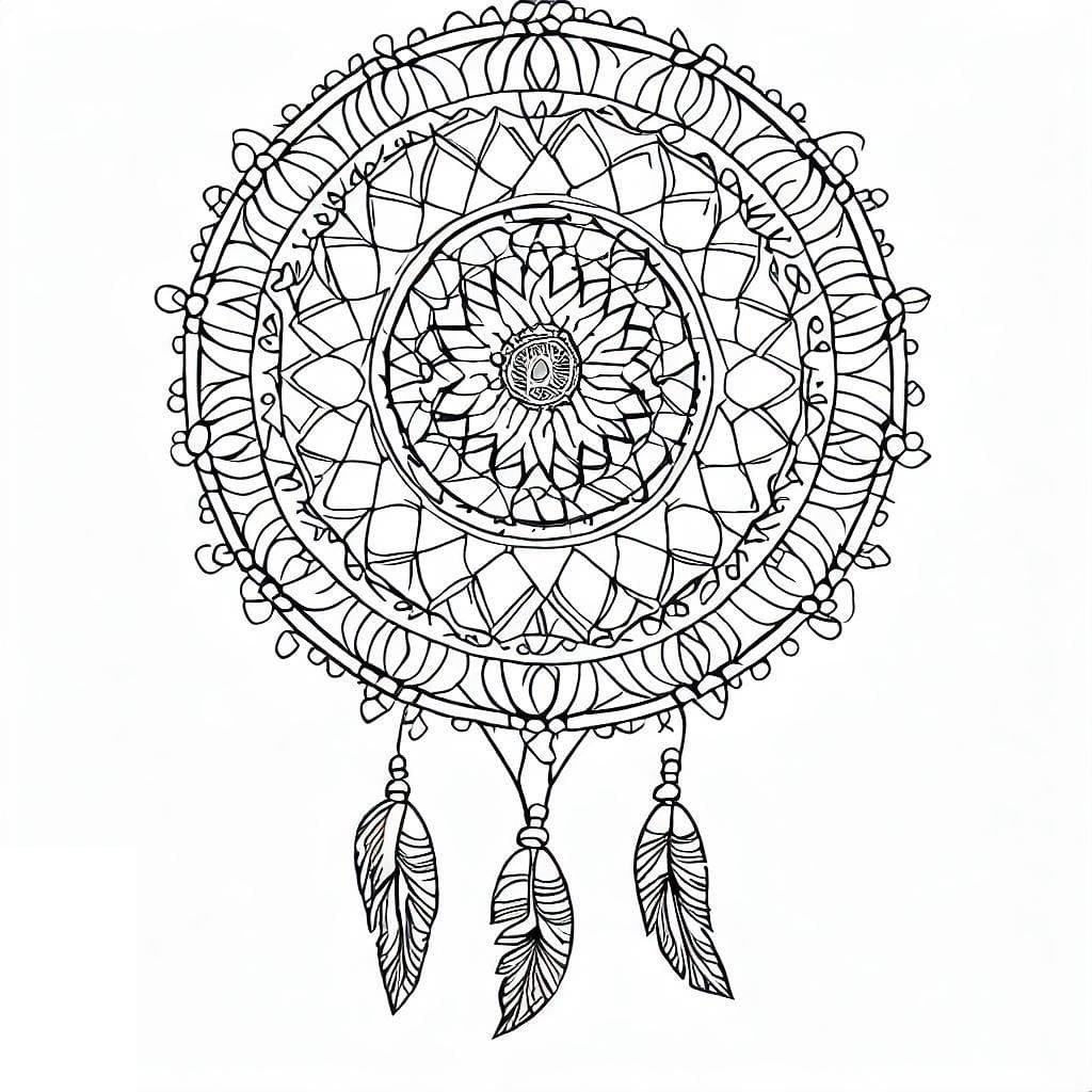 Mandalas Attrape rêves 53
